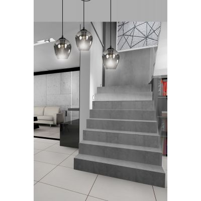 Emibig Level lampa wisząca 3x15 W czarna-grafitowa 757/3