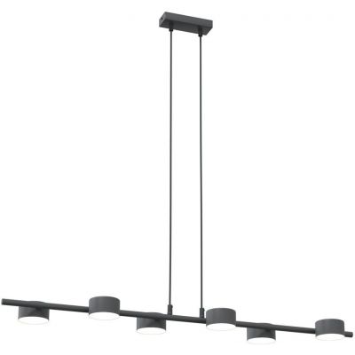 Emibig Sora lampa wisząca 6x12 W czarna 1440/6