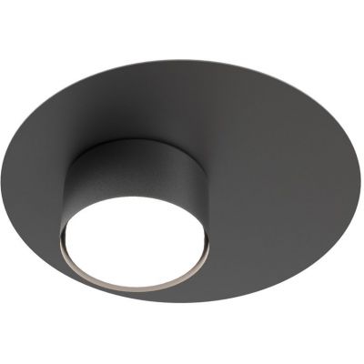 Emibig Bolx lampa podsufitowa 1x12 W czarna 1441/1