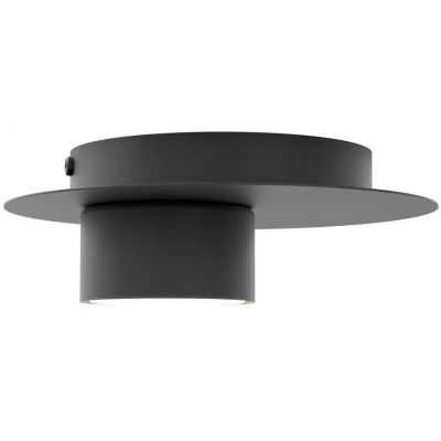 Emibig Bolx lampa podsufitowa 1x12 W czarna 1441/1