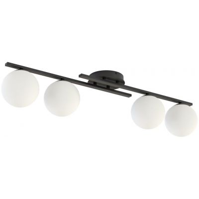 Emibig Kairo lampa podsufitowa 4x10 W opal 1446/4