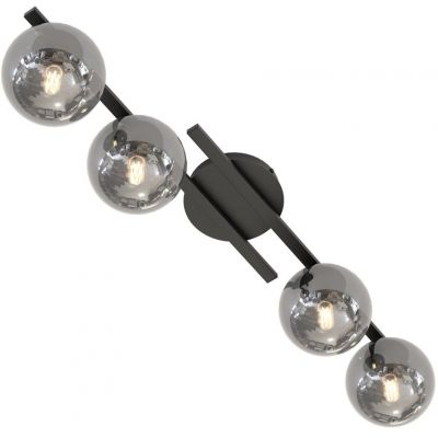 Emibig Kairo lampa podsufitowa 4x10 W grafitowa 1447/4