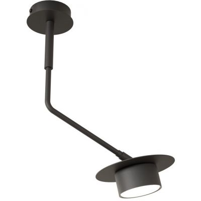 Emibig Mizu lampa podsufitowa 1x12 W czarna 1448/1