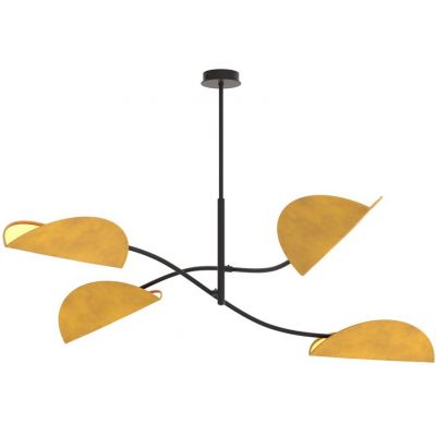 Emibig Lotus lampa wisząca 4x10 W musztardowy 1460/4