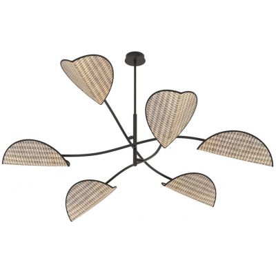 Emibig Lotus lampa podsufitowa 6x10 W 1463/6