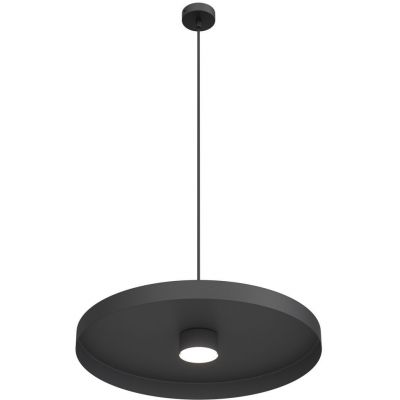 Emibig Solis lampa wisząca 1x12 W czarna 1464/1L