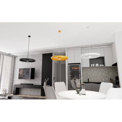 Emibig Solis lampa wisząca 1x12 W czarna 1464/1L