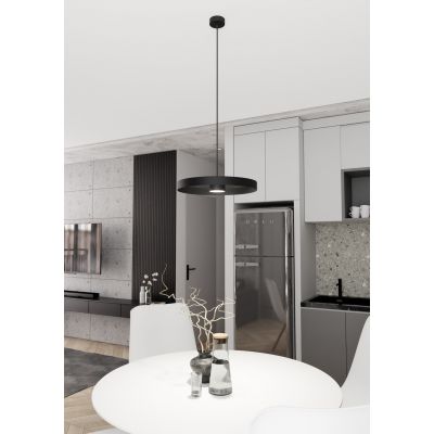 Emibig Solis lampa wisząca 1x12 W czarna 1464/1S