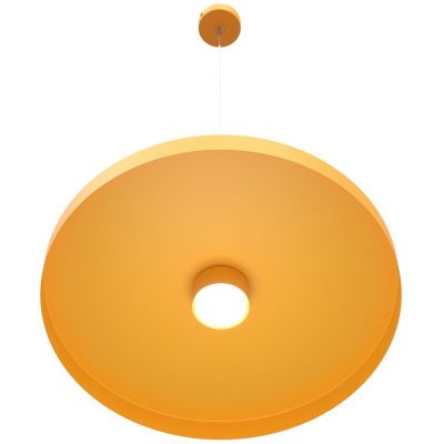 Emibig Solis lampa wisząca 1x12 W żółta 1465/1L