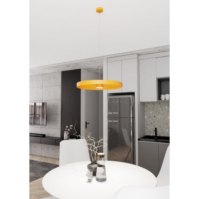 Emibig Solis lampa wisząca 1x12 W żółta 1465/1L