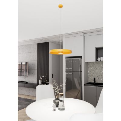 Emibig Solis lampa wisząca 1x12 W żółta 1465/1S