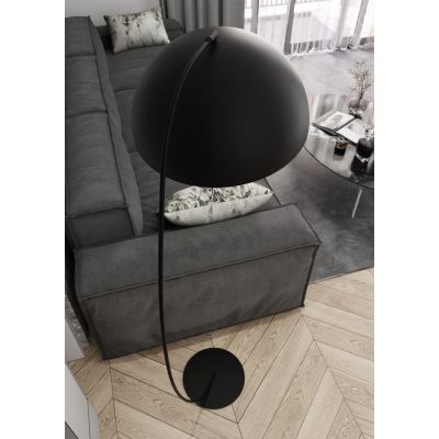 Emibig Arcos lampa stojąca 1x12 W czarna 1468/LP1
