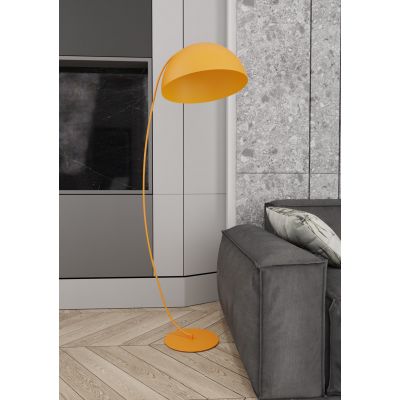 Emibig Arcos lampa stojąca 1x12 W żółta 1469/LP1