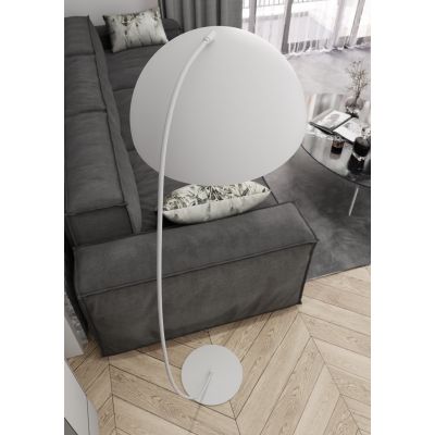 Emibig Arcos lampa stojąca 1x12 W biała 1470/LP1