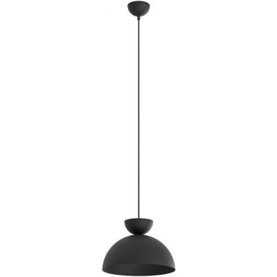Emibig Lunaro lampa wisząca 1x12 W czarna 1471/1L