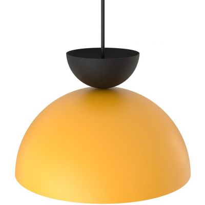 Emibig Lunaro lampa wisząca 1x12 W czarna-żółta 1474/1L