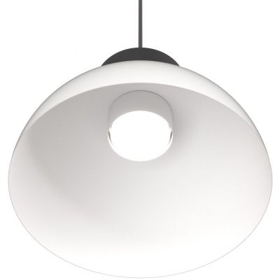 Emibig Lunaro lampa wisząca 1x12 W biała-czarna 1475/1L