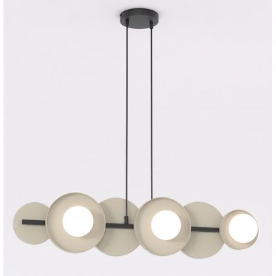Emibig 6 BL Mokka lampa wisząca 6x8 W coffe 1488/6