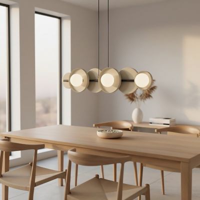 Emibig 6 BL Mokka lampa wisząca 6x8 W coffe 1488/6