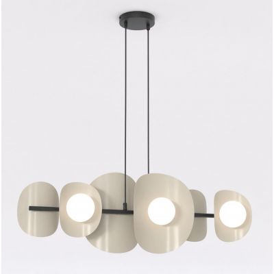 Emibig Elementi lampa wisząca 6x8 W cappuccino 1493/6
