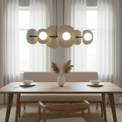 Emibig Elementi lampa wisząca 6x8 W cappuccino 1493/6