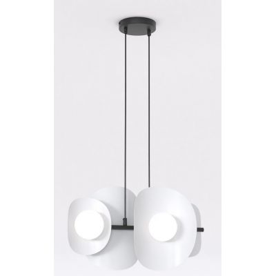 Emibig Elementi lampa wisząca 4x8 W szary 1494/4