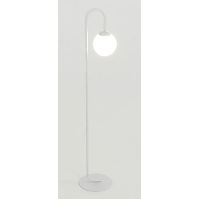Emibig Flor lampa stojąca 1x10 W szara 1497/LP1