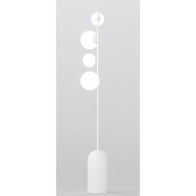 Emibig Etno lampa stojąca 4x8 W biała 1500/LP4