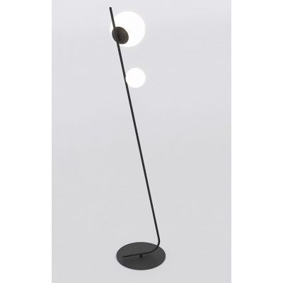Emibig Tatu lampa stojąca 2x8 W czarna 1504/LP2