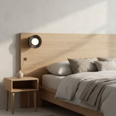 Emibig Ozzy kinkiet 1x8 W czarny 1515/K1