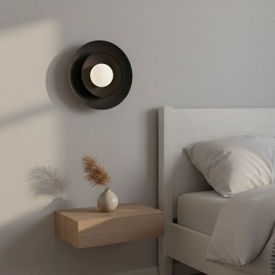 Emibig Poppi kinkiet 1x8 W czarny 1522/K1