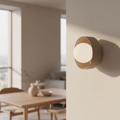 Emibig Lulu kinkiet 1x8 W beżowy 1537/K1