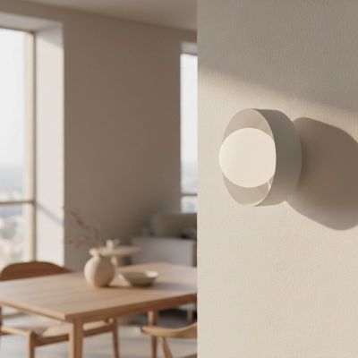 Emibig Lulu kinkiet 1x8 W biały 1538/K1