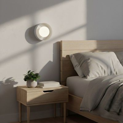 Emibig Lulu kinkiet 1x8 W biały 1538/K1