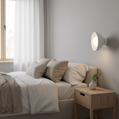 Emibig Bibi kinkiet 1x8 W biały 1545/K1