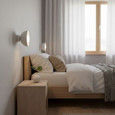 Emibig Bibi kinkiet 1x8 W szary 1547/K1