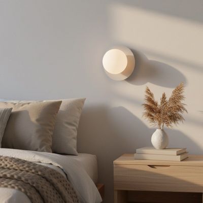 Emibig Americana kinkiet 1x8 W szary 1556/K1