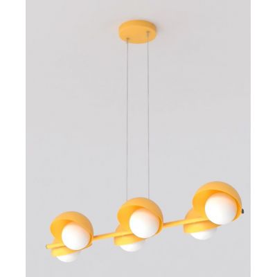 Emibig Boom lampa wisząca 6x8 W pomarańczowa 1591/6