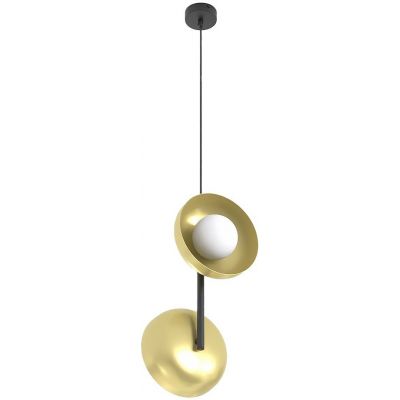 Emibig lampa wisząca 2x8 W złota 1596/2
