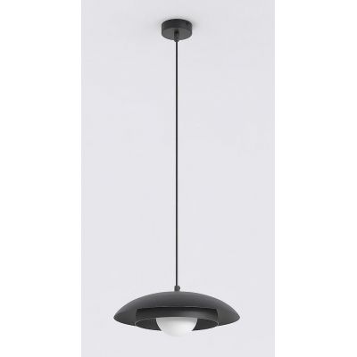 Emibig Skin lampa wisząca 1x8 W czarna 1603/1