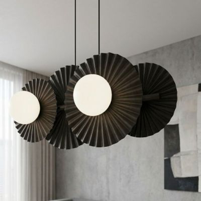 Emibig Umbra lampa wisząca 4x8 W czarna 1726/4