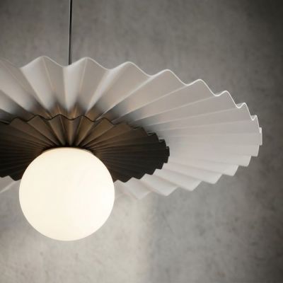 Emibig Umbra lampa wisząca 1x8 W biała/czarna 1730/1