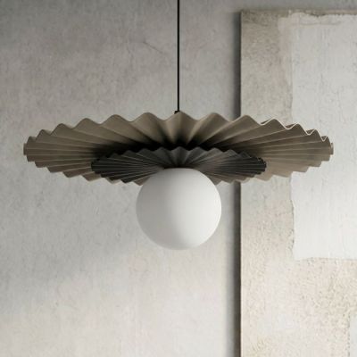 Emibig Umbra lampa wisząca 1x8 W mokka/czarna 1731/1