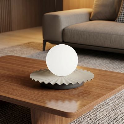 Emibig Umbra lampa stołowa 1x8 W mokka/czarna 1731/LN1
