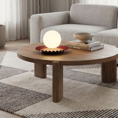 Emibig Umbra lampa stołowa 1x8 W burgund/czarna 1732/LN1