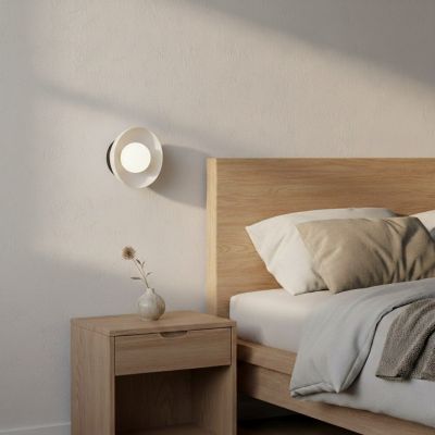 Emibig Ozzy kinkiet 1x8 W biały/czarny 1516/K1