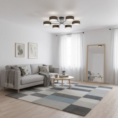 Emibig Maga lampa podsufitowa 6x10 W brązowa 1569/6