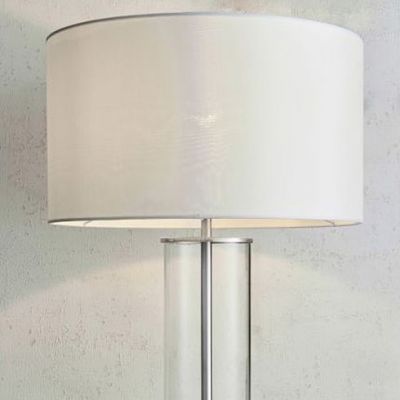 Endon Lessina lampa stołowa 1x40W biała/srebrna 70600