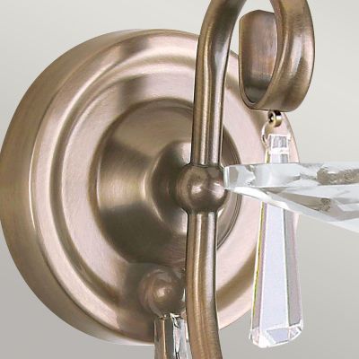 Elstead Lighting Aegean kinkiet 1x60 W postarzany  mosiądz AG1-AGED-BRASS