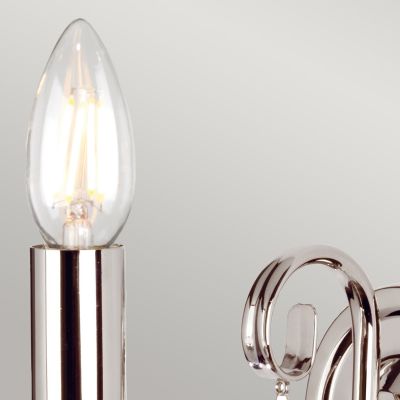 Elstead Lighting Aegean kinkiet 1x60 W nikiel polerowany AG1-POL-NICKEL
